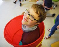 Stunde mit Schulhund Ava